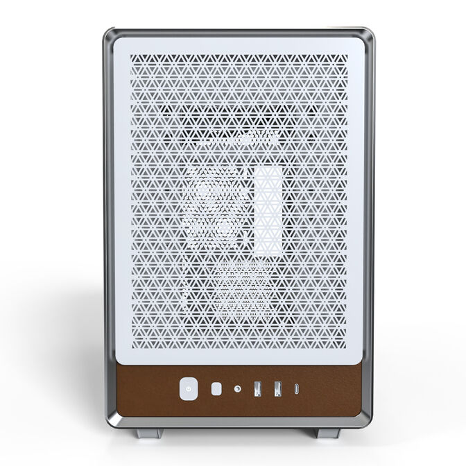 Caixa Micro-ATX Montech Heritage Branco image number 1