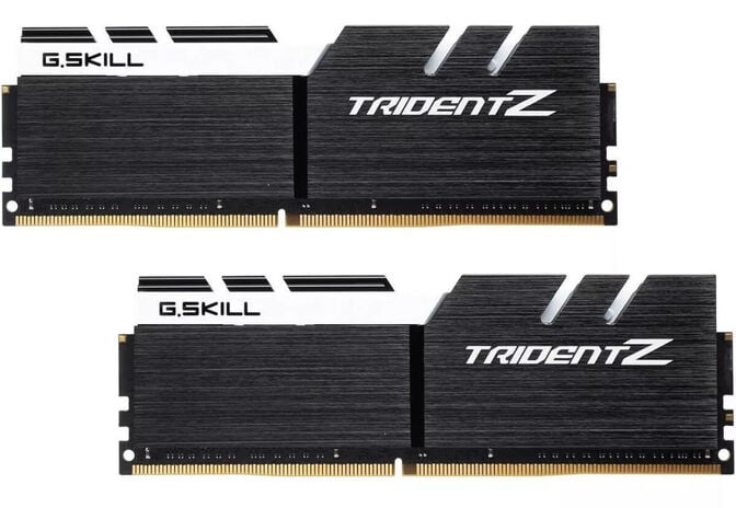 G.Skill Kit 16GB (2 X 8GB) DDR4 3200MHz Trident Z Black CL16 image number 0
