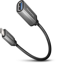 Adaptador AXAGON RUCM-AFAC USB-C 3.2 M para USB-A F, preto