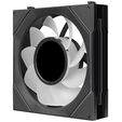 Ventoinha Lian Li UNI FAN SL120 LCD Infinity FLEX Wireless Reverse Blade Preto 120mm (Pack 3) image number null