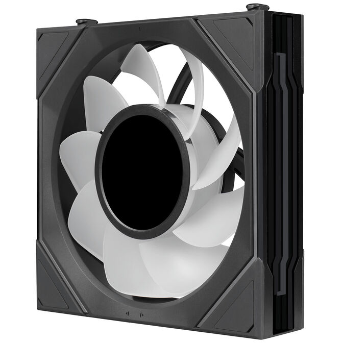 Ventoinha Lian Li UNI FAN SL120 LCD Infinity FLEX Wireless Reverse Blade Preto 120mm (Pack 3) image number 3