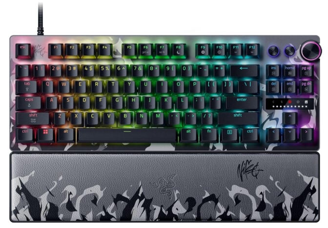 Teclado Razer Huntsman V3 Pro TKL 8KHz NiKo Ed. (US) image number 0