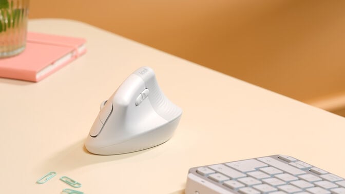 Rato Logitech Lift Vertical Wireless Branco image number 10