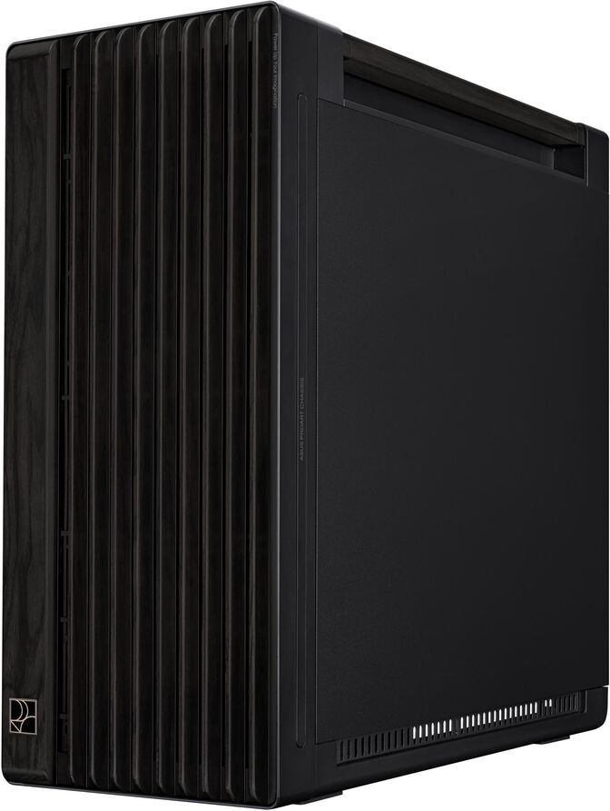 Caixa E-ATX Asus ProArt PA602 Wood Edition Preta image number 3