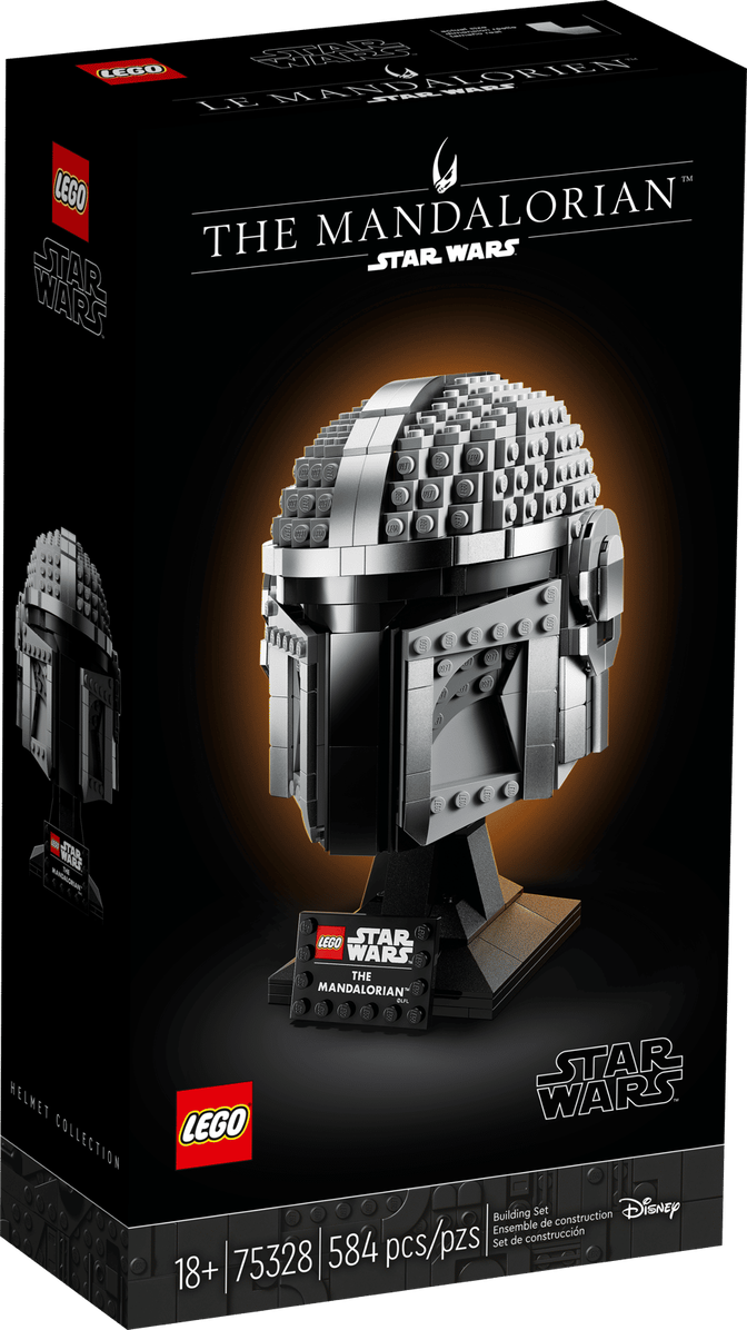 LEGO Star Wars: Capacete do Mandaloriano, 584 Pe&ccedil;as (75328) image number 0