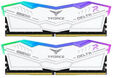 Team Group Kit 48GB (2 x 24GB) DDR5 7200MHz Delta RGB Branco CL34 image number null