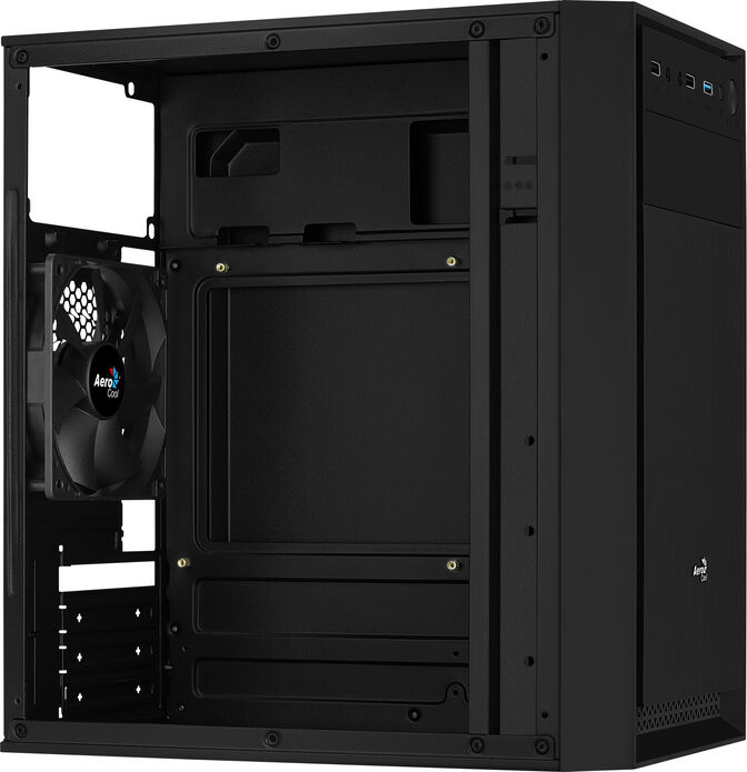 Caixa Micro-ATX Aerocool CS-104 Preto image number 8