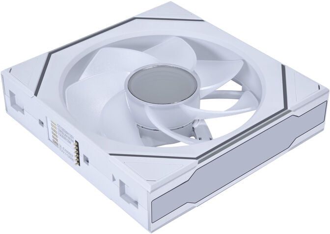 Ventoinha Lian Li UNI FAN SL120 Infinity Wireless RGB Reverse Blade PWM Branco 120mm image number 3