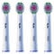 Recargas para Escova de Dentes El&eacute;trica Oral-B Pro 3D White Pack 4 Unidades Branco