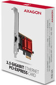 Placa de Rede AXAGON PCEE-G25 PCIe 2.5 Gigabit Ethernet, Realtek 8125 - RJ45 image number null
