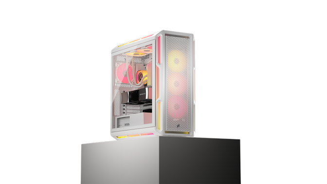 Caixa E-ATX Corsair 5000T LX ARGB Branca Vidro Temperado image number 17