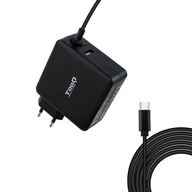 Carregador de Port&aacute;til Tooq PD 3.0 90W USB-C image number 0