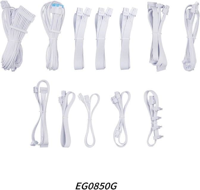 Fonte Modular Lian Li Edge 850W 80+ Gold Branco image number 6