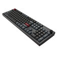 Teclado Montech Darkness Full-Size ,Hot-swappable, GateronG Pro 2.0 Red Switch, RGB, PBT - Mec&acirc;nico (PT) image number null