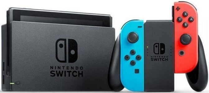 Consola Nintendo Switch Azul N&eacute;on/Vermelho N&eacute;on v2 image number 0