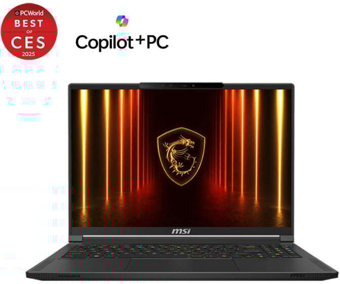 Port&aacute;til MSI Stealth A16 AI+ A3XWJG-209XPT 16" Ryzen 9 AI HX 370 64GB DDR5 1TB RTX 5090 QHD+ OLED 240Hz Bonus