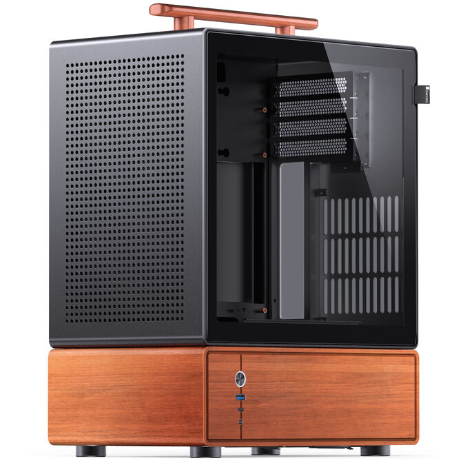 Caixa Micro-ATX Jonsbo T7 Preto