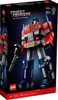 LEGO Icons: Optimus Prime, 1508 Pe&ccedil;as (10302)