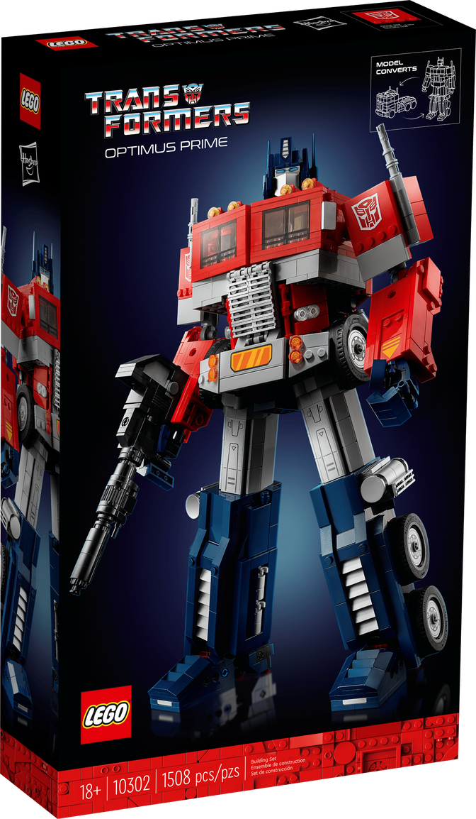 LEGO Icons: Optimus Prime, 1508 Pe&ccedil;as (10302) image number 0