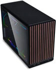 Caixa Micro-ATX Lian Li x Dan Cases A3 Preta Madeira image number null