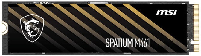 SSD MSI SPATIUM M461 4TB Gen4 M.2 NVMe (5000/4200MB/s) image number 1