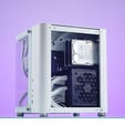 Caixa Micro-ATX Jonsbo TK-1 2.0 Vidro Temperado Branco image number null