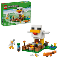 LEGO Minecraft: Quinta da Galinha, 233 Pe&ccedil;as (21585)