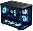 Caixa Micro-ATX Aerocool P300C ARGB Vidro Temperado Preto image number null