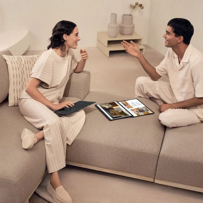 Port&aacute;til ASUS ZenBook Duo UX8406C 14" Ultra 9 285H 32GB DDR5 2TB Arc Graphics 3K OLED Touch 120Hz W11 Pro image number 11