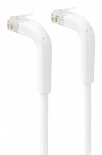 Cabo de Rede Ewent IM1305 CAT.6a U/UTP Slim Flex&iacute;vel 100% Cobre 3m Branco