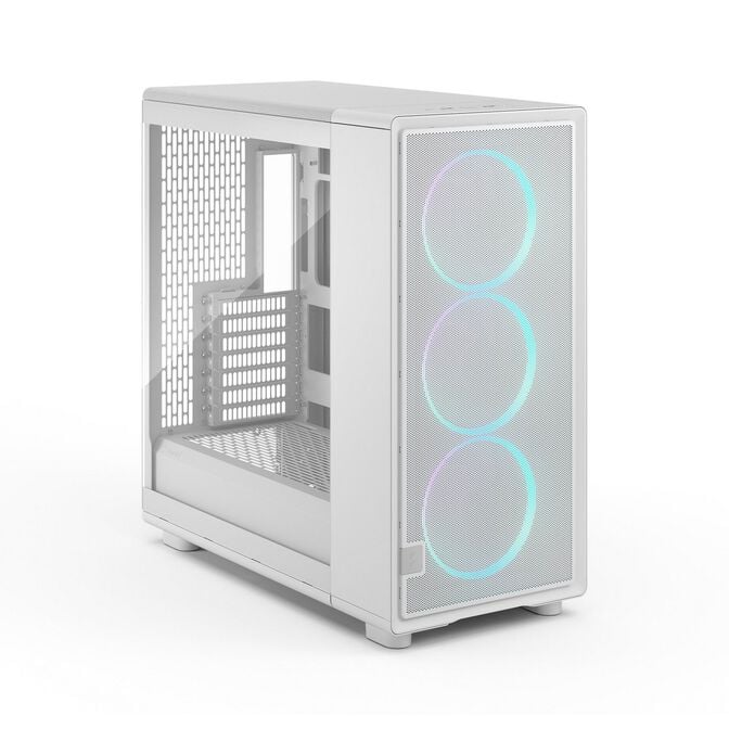 Caixa E-ATX Fractal Design Epoch XL White Tempered Glass RGB Light Tint image number 2