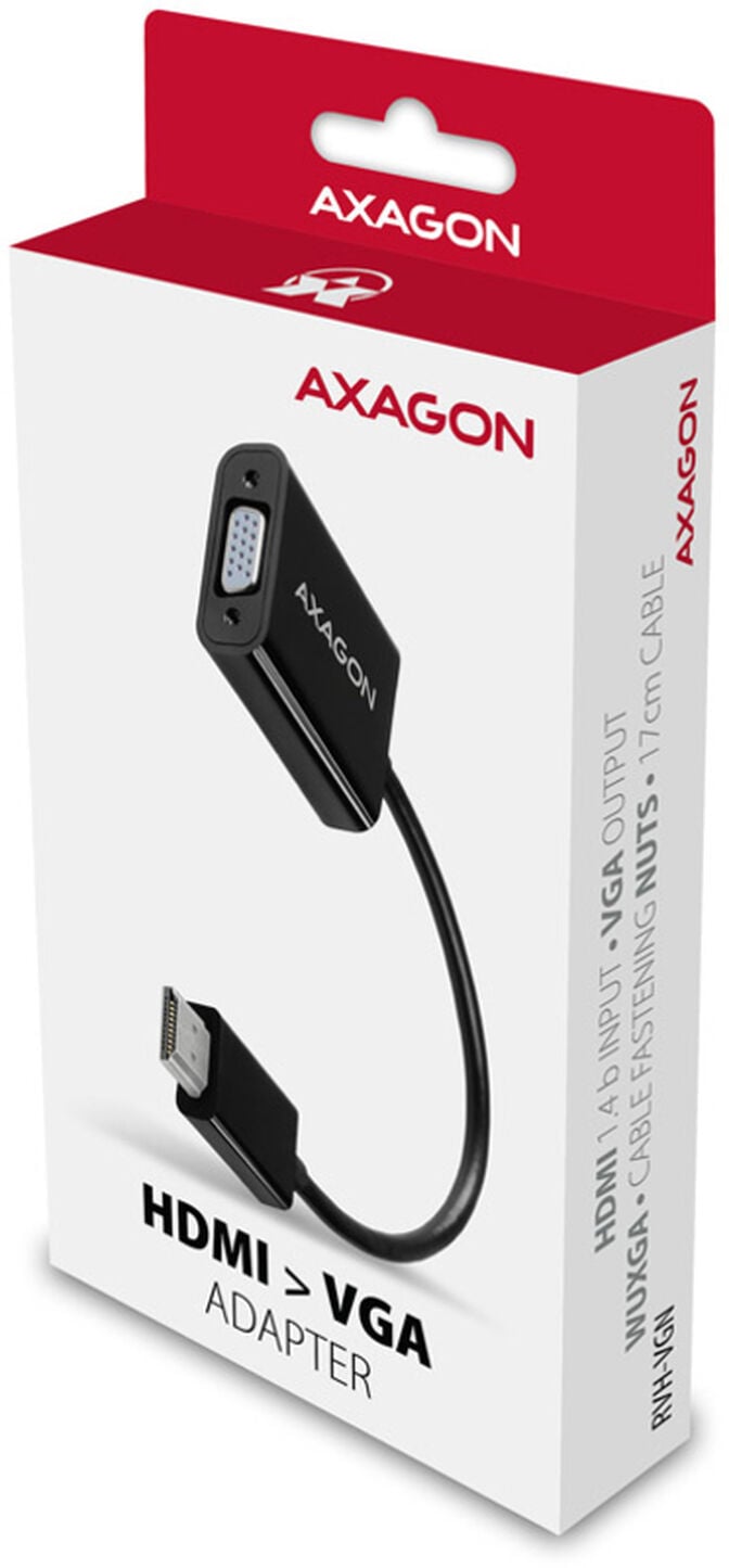 Adaptador AXAGON RVH-VGN, HDMI para VGA image number 2