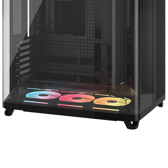 Caixa E-ATX Corsair AIR 5400 LX-R Link Preto Vidro Temperado image number 9