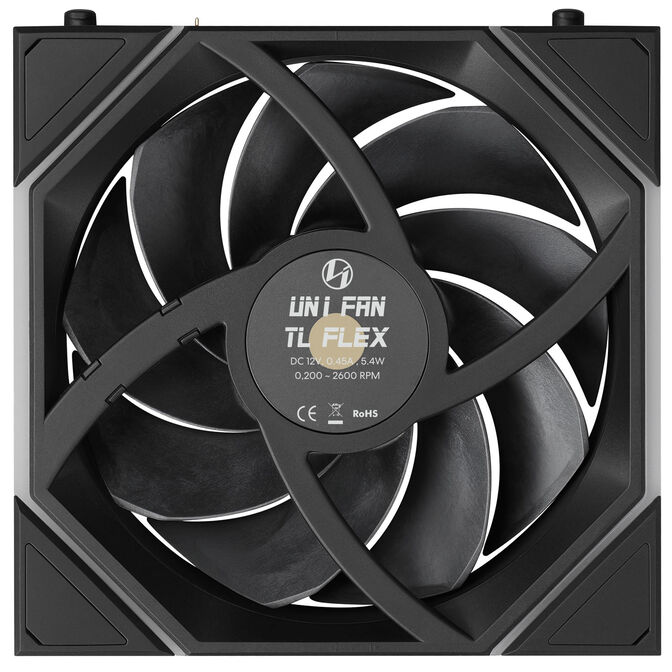 Ventoinha Lian Li UNI FAN TL120 FLEX Wireless Preto 120mm (Pack 3) image number 6