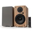 Colunas Hi-Fi Vulkkano A6 ARC 80W Bluetooth HDMI ARC Castanhas image number null