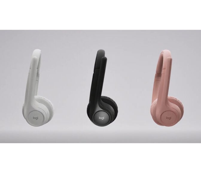 Headset Logitech Zone 300 Bluetooth Branco image number 5