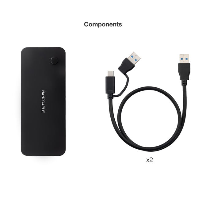 Switch Comutador Nanocable 2x USB 3.0 a 2xUSB-A 3.0 + 2x USB-C 3.0 image number 5