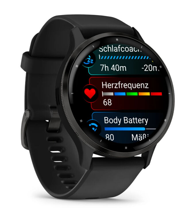 Smartwatch Garmin Venu 3 45mm Preto image number 2