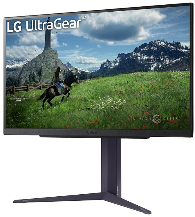 Monitor LG UltraGear 27" 27GS85Q Nano IPS QHD 180Hz 1ms G-SYNC Compatible image number 1
