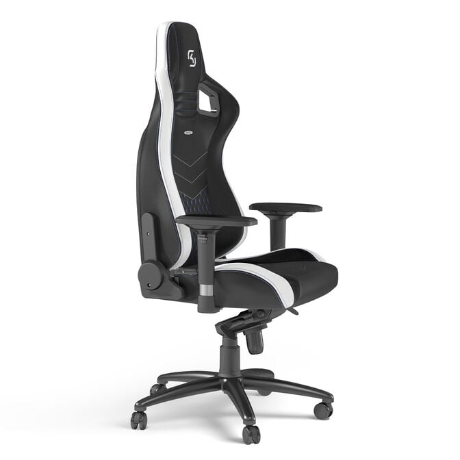 ** B Grade ** Cadeira noblechairs EPIC - SK Gaming Edition Preto / Branco / Azul image number 3