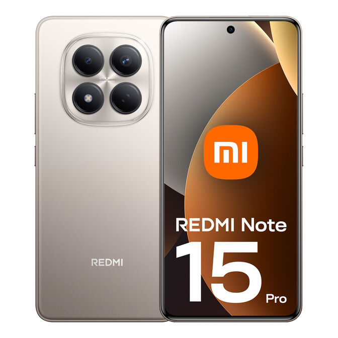 Smartphone Xiaomi Redmi Note 15 Pro 4G 6.77" (8 / 256GB) 120Hz Tit&acirc;nio image number 0