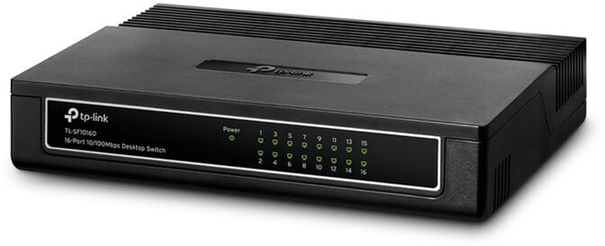 Switch TP-Link TL-SF1016D 16 Portas 10/100 Mbps image number 1