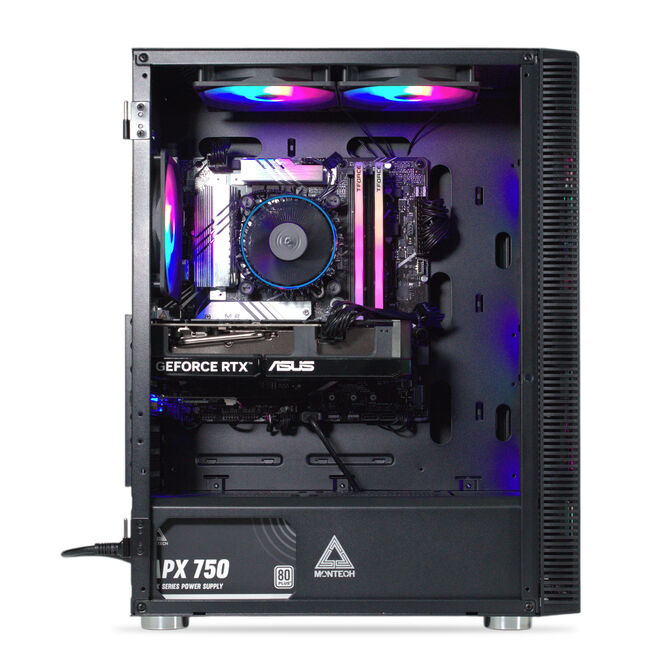 Computador AURA Gamer-PC Powered by ASUS Intel i5 14400F 32GB DDR5 1TB RTX 5060 Ti WiFi W11 image number 2