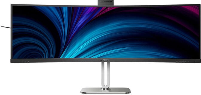 Monitor Curvo Philips S&eacute;rie 6000 49" 49B2U6900CH VA Dual-QHD 75Hz (PD100W) KVM C/Webcam image number 0