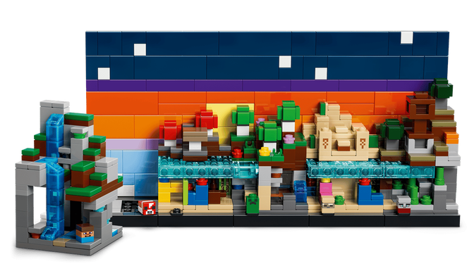 LEGO Minecraft: Minibiomas, 797 Pe&ccedil;as (21589) image number 2