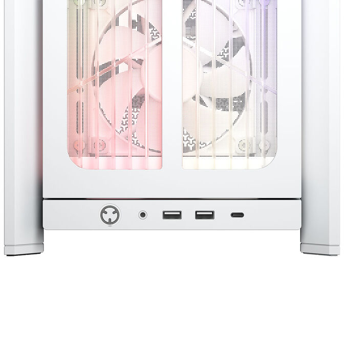 Caixa E-ATX Corsair 4000X RS ARGB Branca Vidro Temperado image number 8