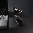 Rato Vertical Tooq TQMWG-1104-B Wireless Ergon&oacute;mico 3200DPI Preto image number null