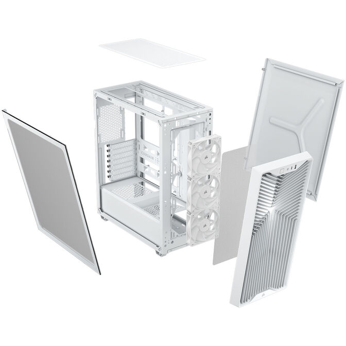Caixa ATX Corsair 3200D RS Perfomance Branca Vidro Temperado image number 7