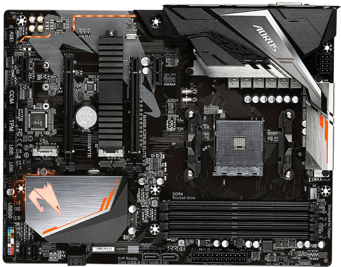 Motherboard Gigabyte B450 Aorus Elite V2 image number 1