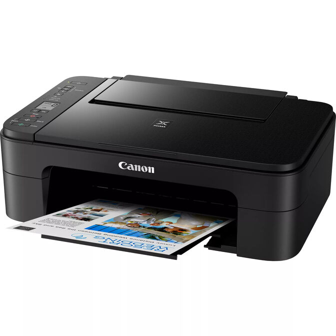 Impressora Multifun&ccedil;&otilde;es a Jato de Tinta Canon PIXMA TS3350 Wi-Fi Preto image number 3